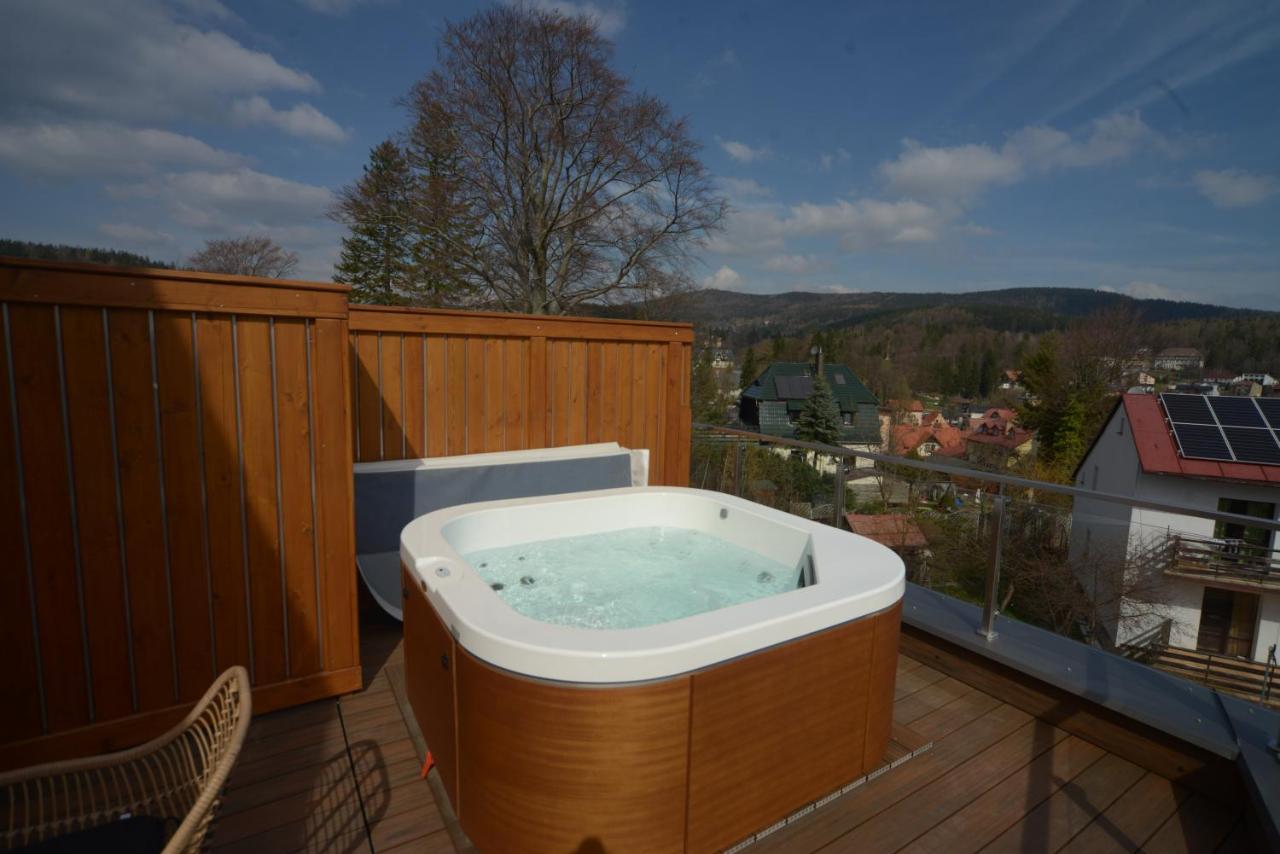 Apartament Dream View Aspen Z Jacuzzi Szklarska Poręba Exteriör bild